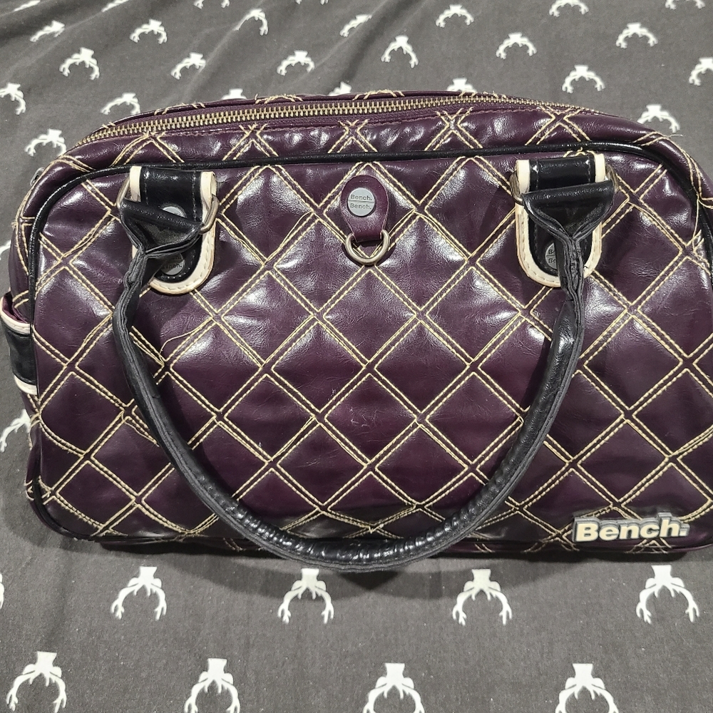 Bench quilted purse